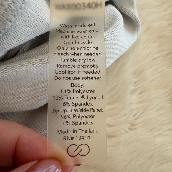 Calia By Carrie Underwood Effortless Sleeveless Half Zip Hoodie Medium - Picture 10 of 14